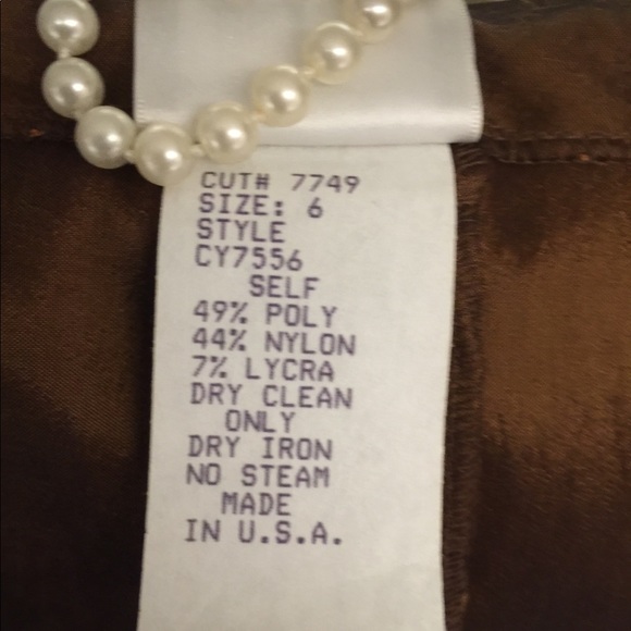 Tadashi cooper stretch satin top - Picture 6 of 6